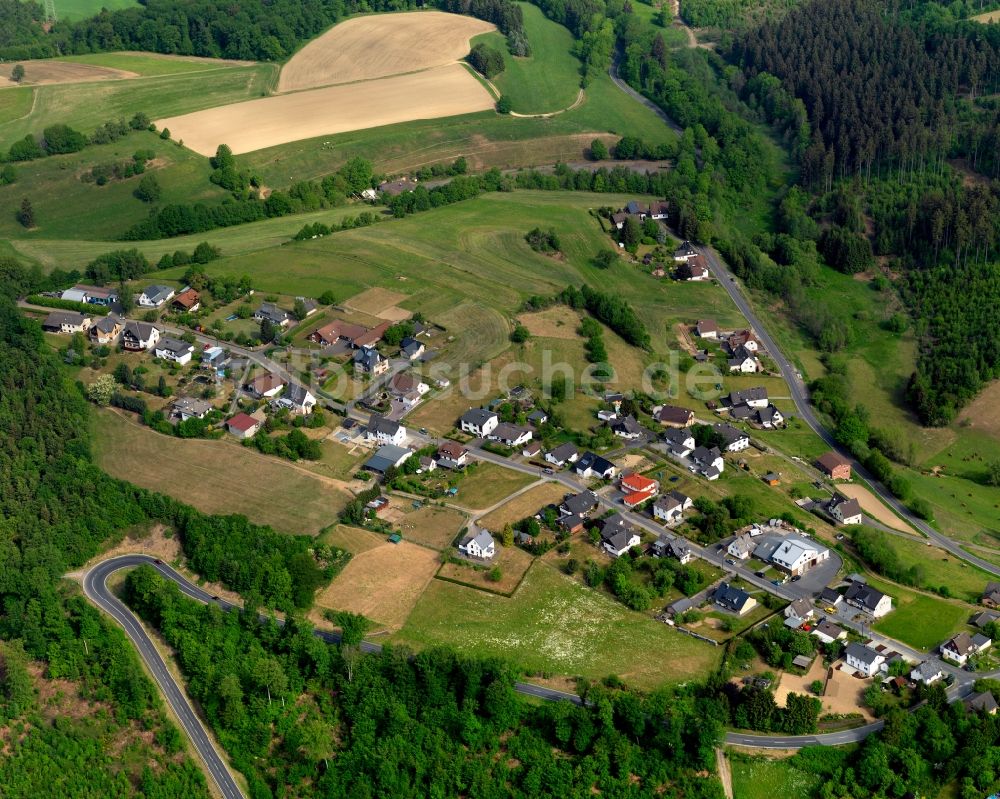 Luftaufnahme Katzwinkel - Ortsansicht in Katzwinkel im Bundesland Rheinland-Pfalz, Deutschland