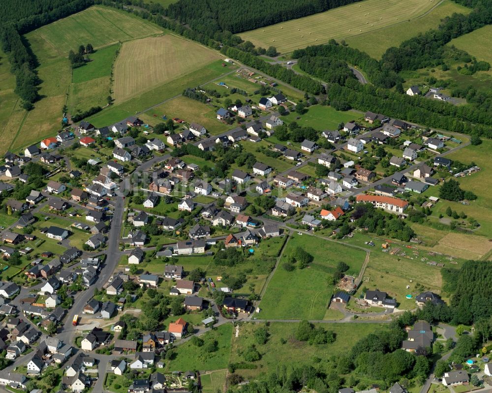 Luftaufnahme Kausen - Ortsansicht von in Kausen im Bundesland Rheinland-Pfalz