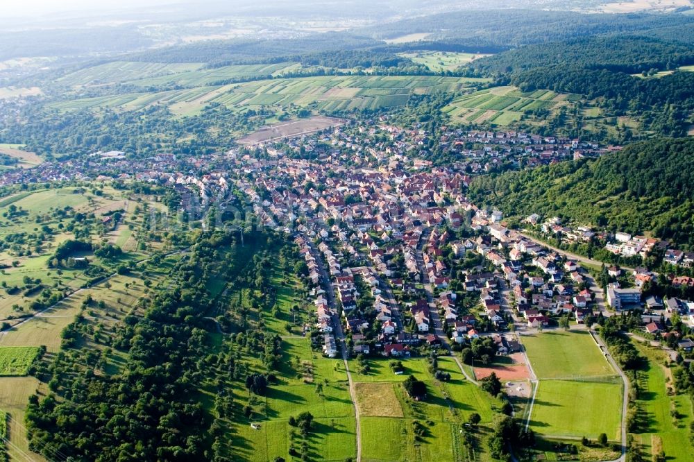 Luftaufnahme Keltern - Ortsansicht in Keltern im Bundesland Baden-Württemberg