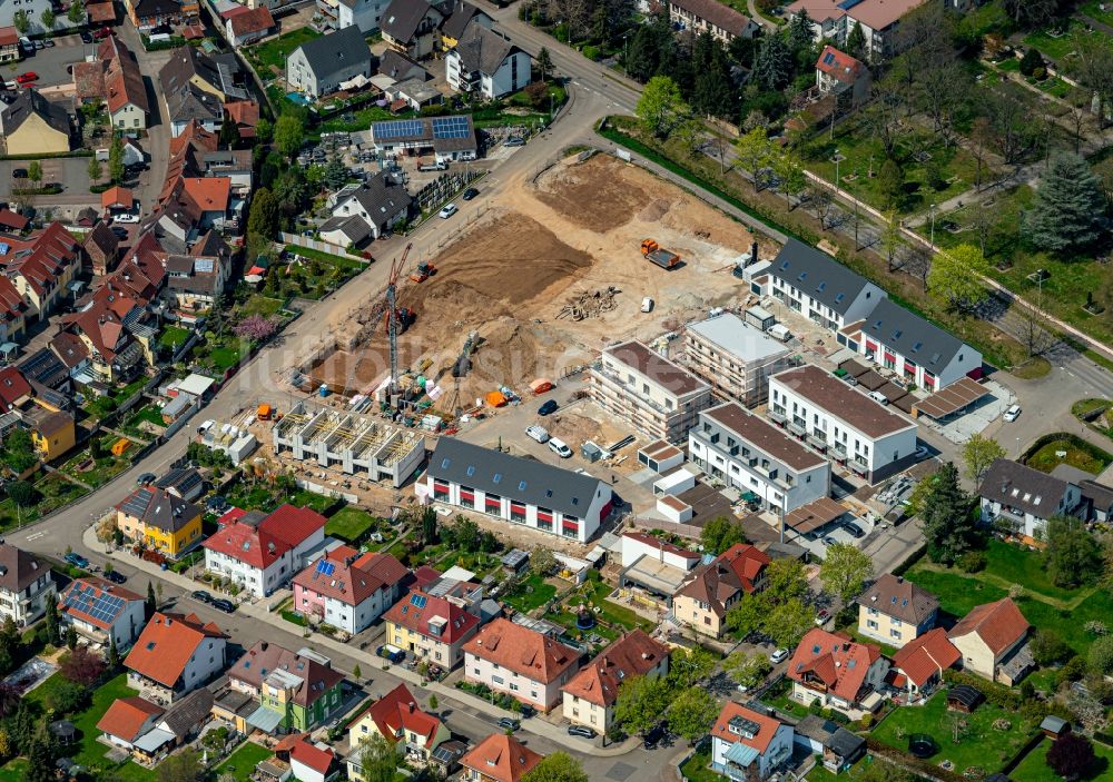 Kenzingen aus der Vogelperspektive: Ortsansicht in Kenzingen im Bundesland Baden-Württemberg, Deutschland