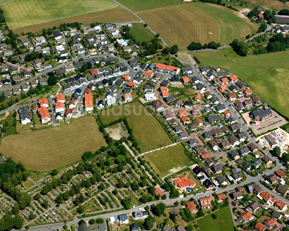 Kierspe von oben - Ortsansicht in Kierspe im Bundesland Nordrhein-Westfalen, Deutschland