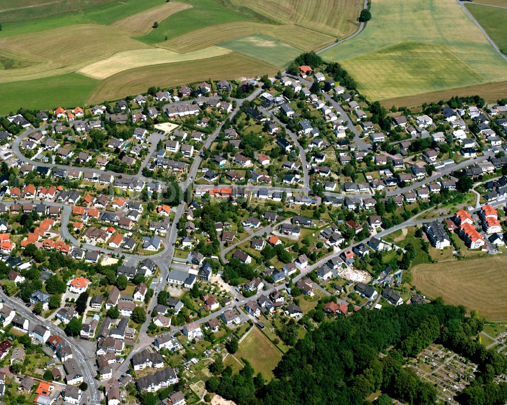 Kierspe aus der Vogelperspektive: Ortsansicht in Kierspe im Bundesland Nordrhein-Westfalen, Deutschland