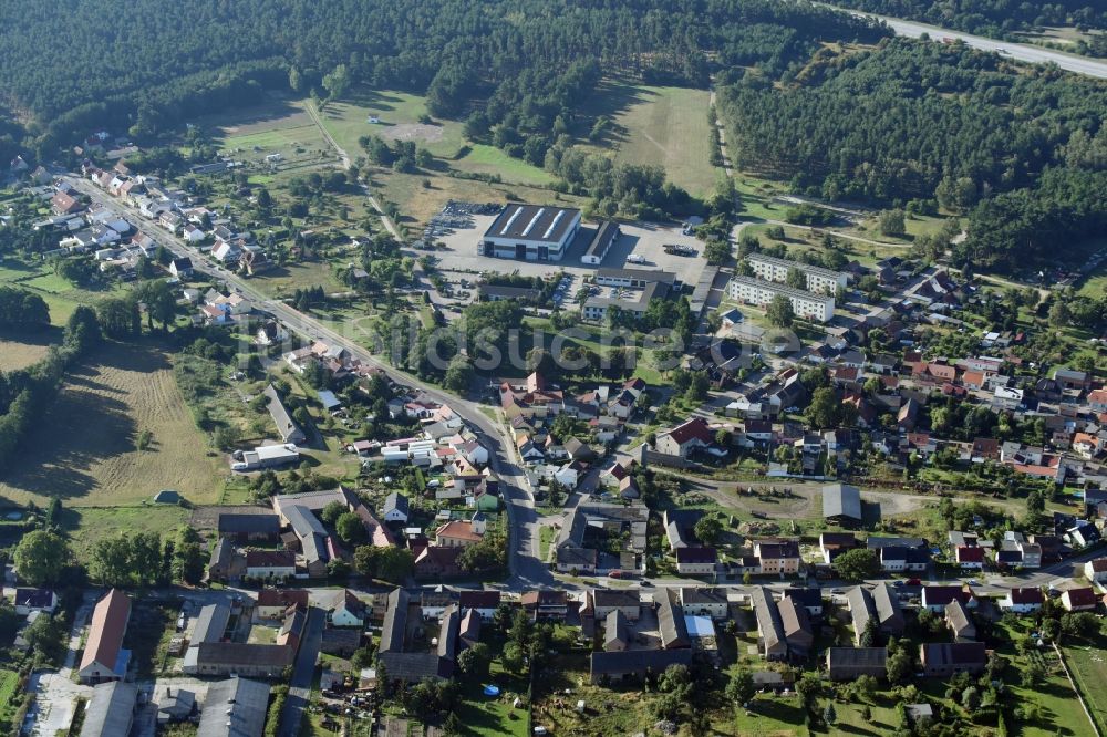 Luftaufnahme Kloster Lehnin - Ortsansicht in Kloster Lehnin im Bundesland Brandenburg