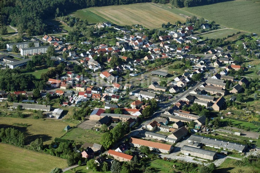 Luftbild Kloster Lehnin - Ortsansicht in Kloster Lehnin im Bundesland Brandenburg