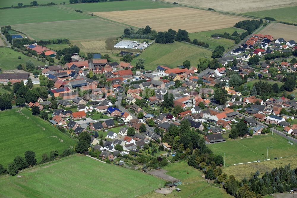 Luftbild Knesebeck - Ortsansicht von Knesebeck im Bundesland Niedersachsen