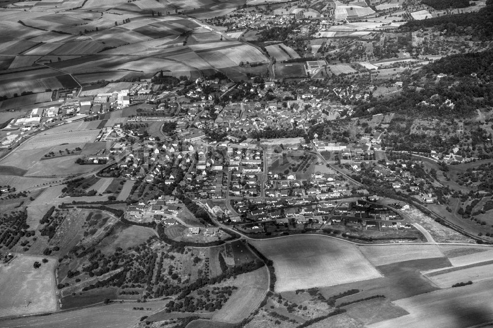 Königsberg in Bayern von oben - Ortsansicht von Königsberg in Bayern im Landkreis Haßberge im Bundesland Bayern