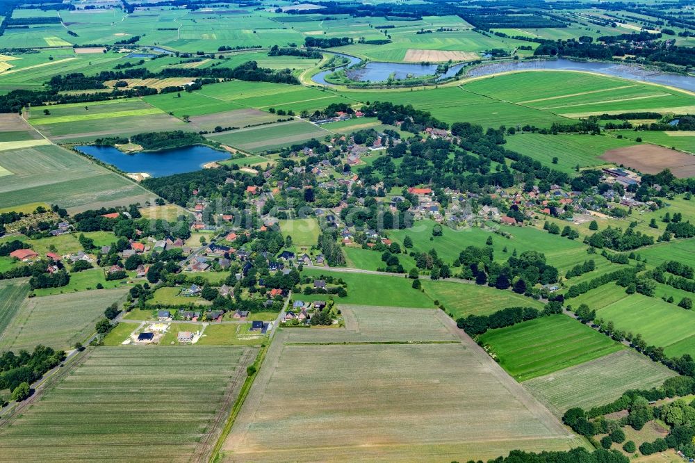 Luftbild Kranenburg - Ortsansicht in Kranenburg im Bundesland Niedersachsen, Deutschland