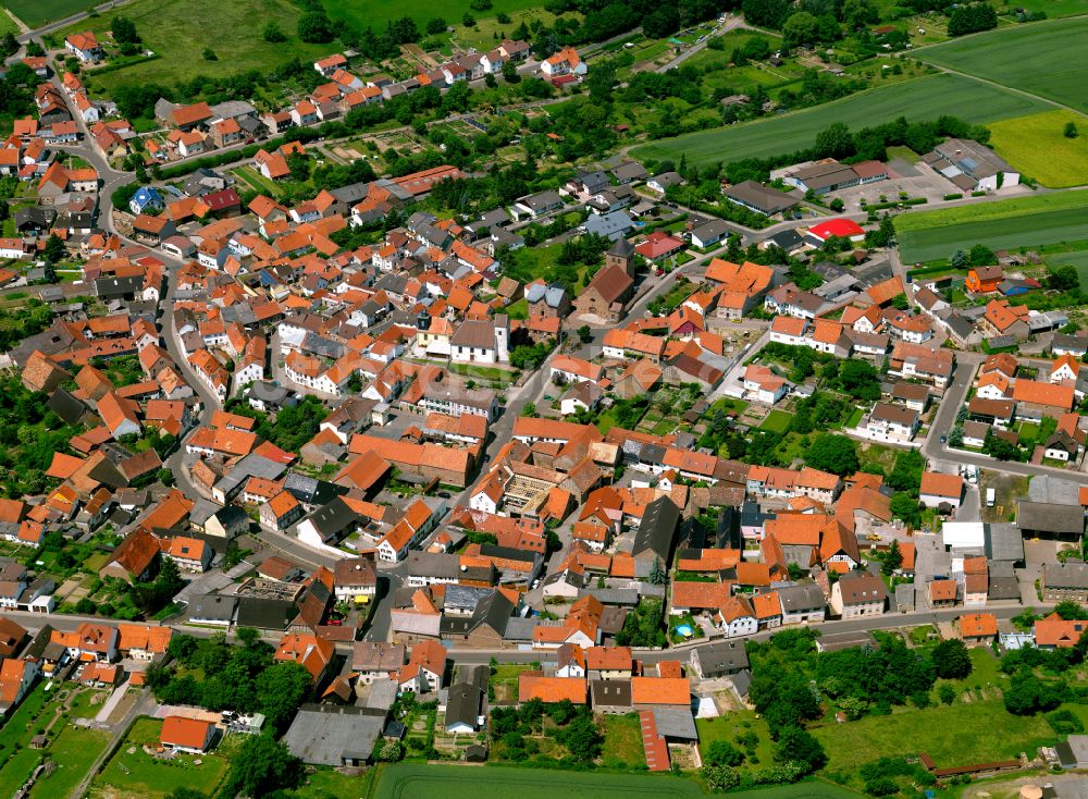 Luftaufnahme Kriegsfeld - Ortsansicht in Kriegsfeld im Bundesland Rheinland-Pfalz, Deutschland