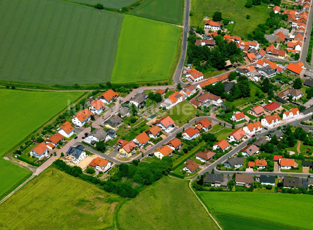 Kriegsfeld aus der Vogelperspektive: Ortsansicht in Kriegsfeld im Bundesland Rheinland-Pfalz, Deutschland