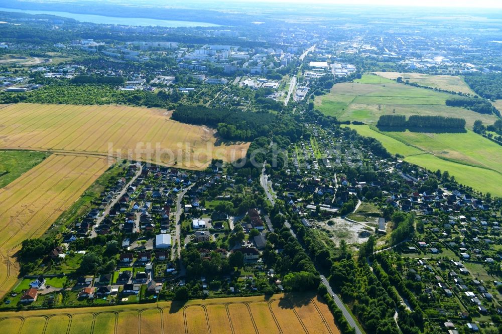 Luftaufnahme Küssow - Ortsansicht in Küssow im Bundesland Mecklenburg-Vorpommern, Deutschland