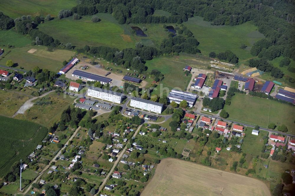 Luftaufnahme Kuchelmiß - Ortsansicht von Kuchelmiß im Bundesland Mecklenburg-Vorpommern