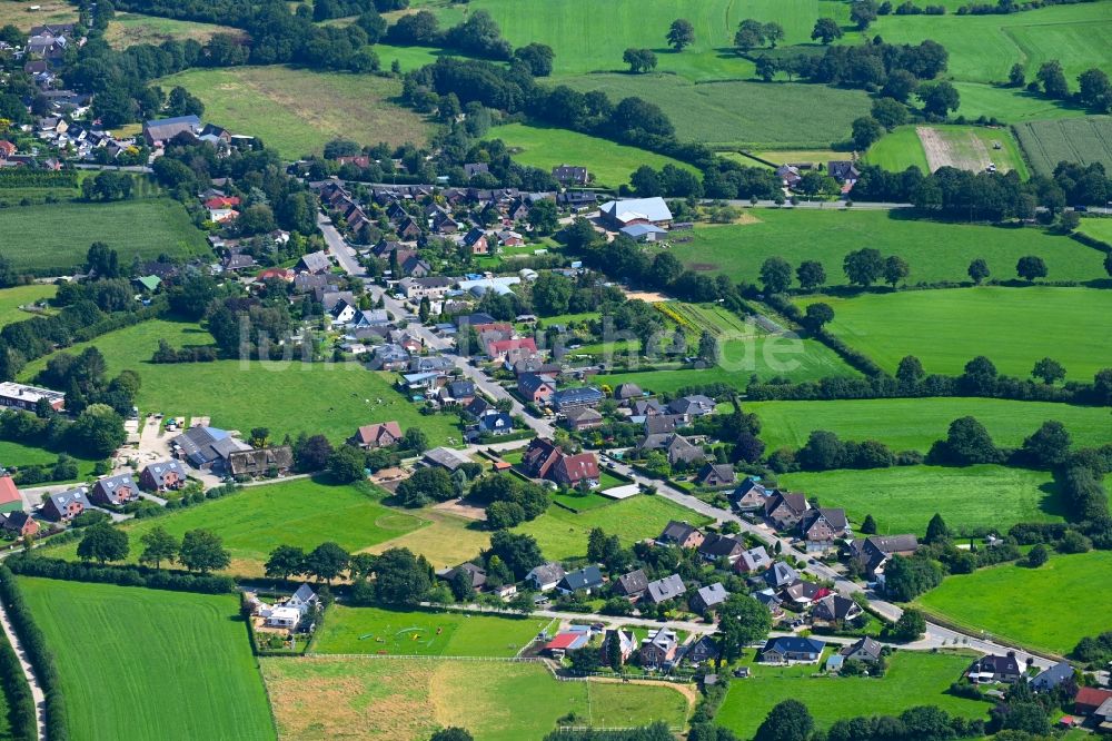 Luftbild Kummerfeld - Ortsansicht in Kummerfeld im Bundesland Schleswig-Holstein, Deutschland