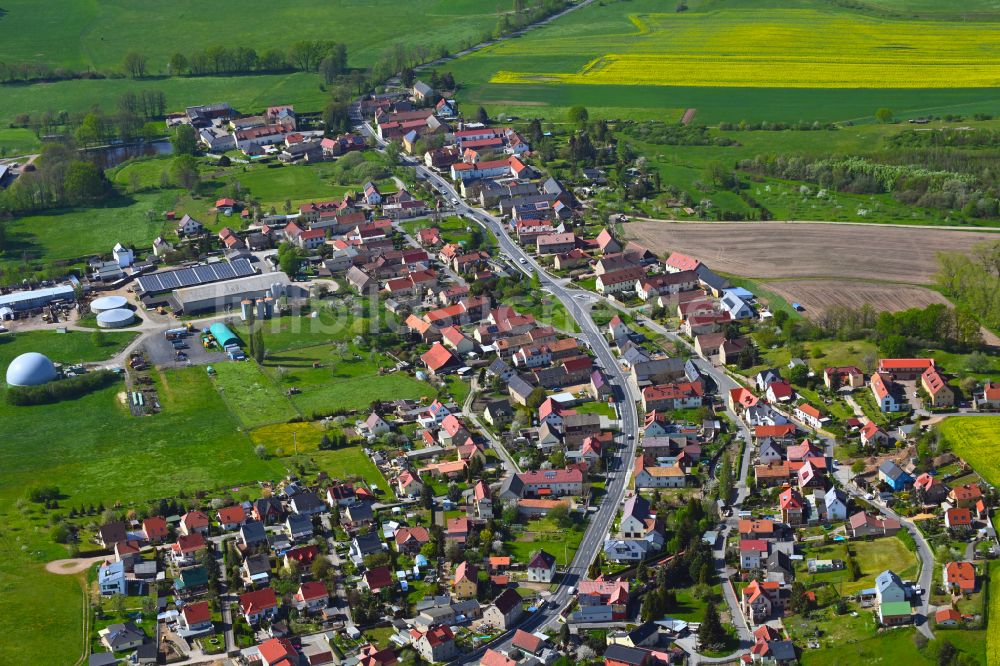 Luftbild Kurort Volkersdorf - Ortsansicht in Kurort Volkersdorf im Bundesland Sachsen, Deutschland