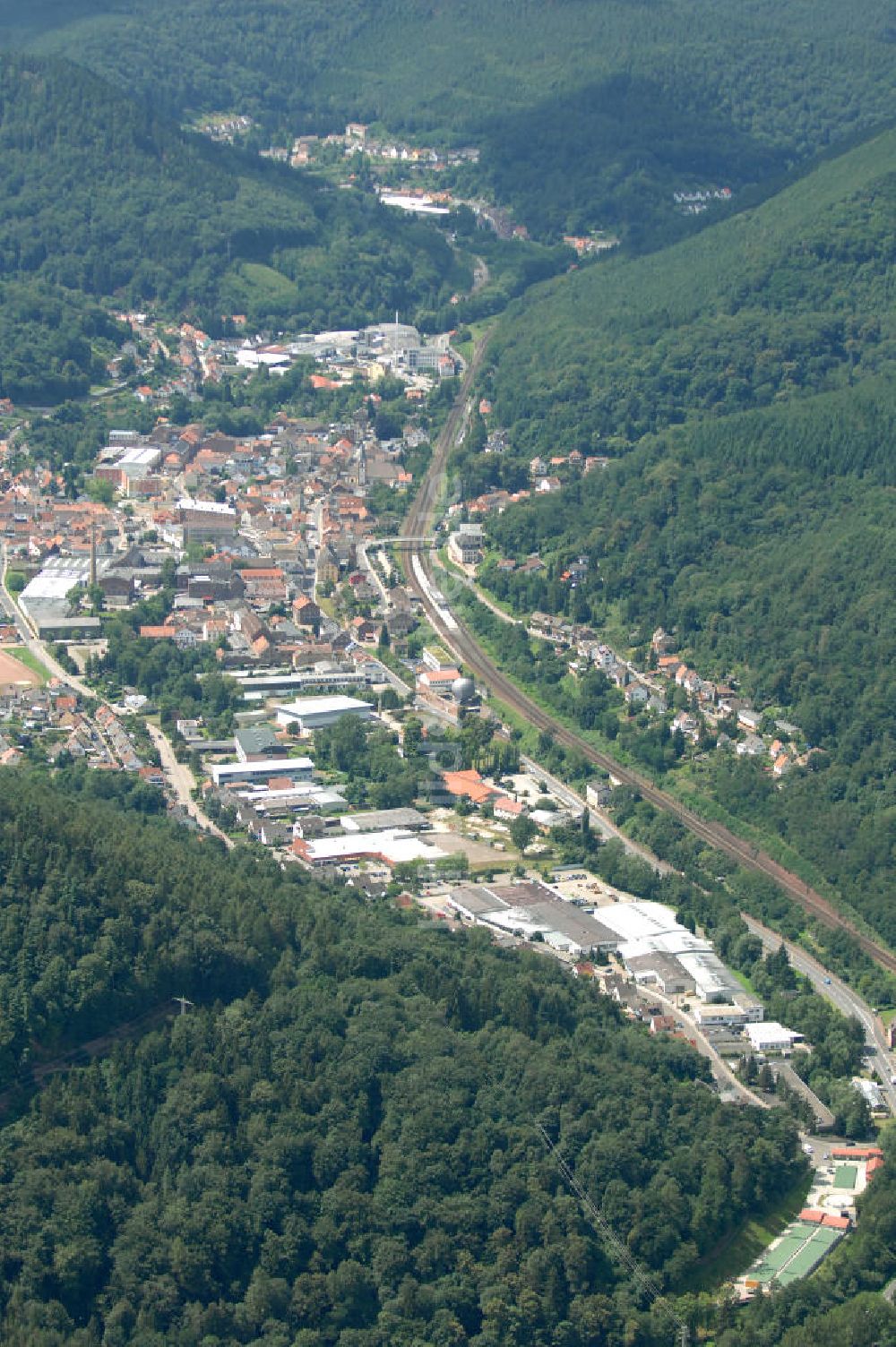 Lambrecht aus der Vogelperspektive: Ortsansicht von Lambrecht in Rheinland-Pfalz