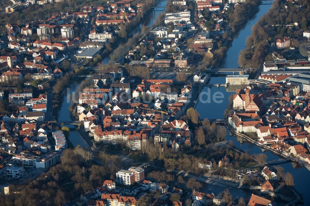 Luftbild Landshut - Ortsansicht von Landshut im Bundesland Bayern