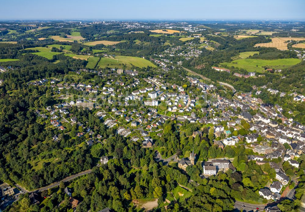 Luftaufnahme Langenberg - Ortsansicht in Langenberg im Bundesland Nordrhein-Westfalen, Deutschland