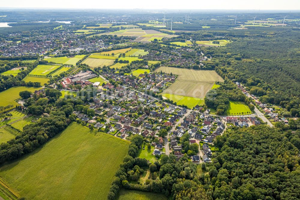 Luftbild Lehmbraken - Ortsansicht in Lehmbraken im Bundesland Nordrhein-Westfalen, Deutschland