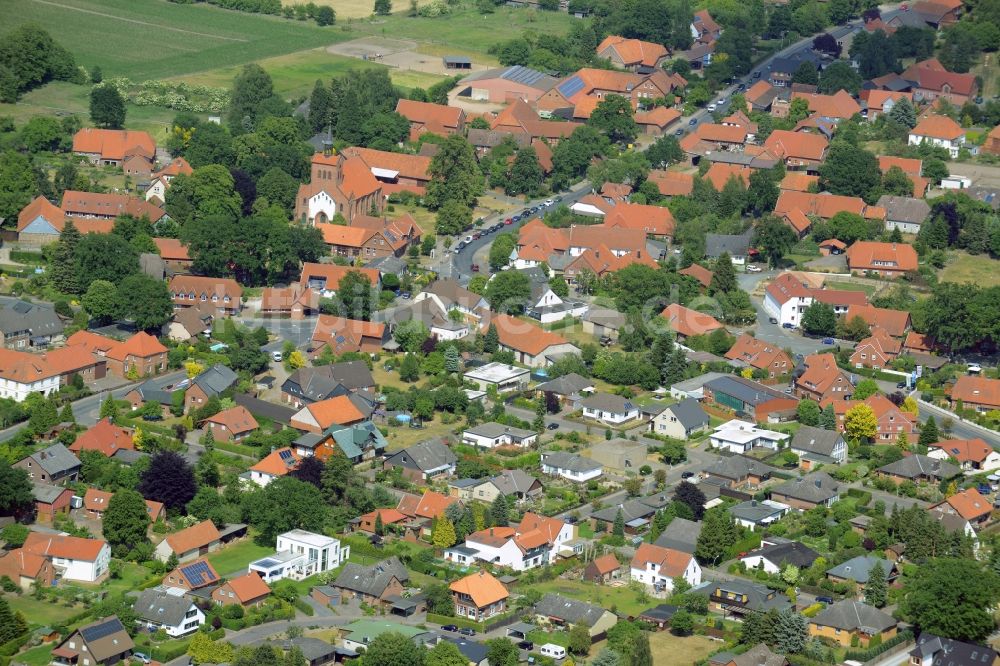 Luftaufnahme Leiferde - Ortsansicht in Leiferde im Bundesland Niedersachsen