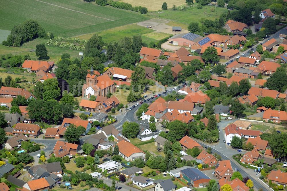 Luftbild Leiferde - Ortsansicht in Leiferde im Bundesland Niedersachsen