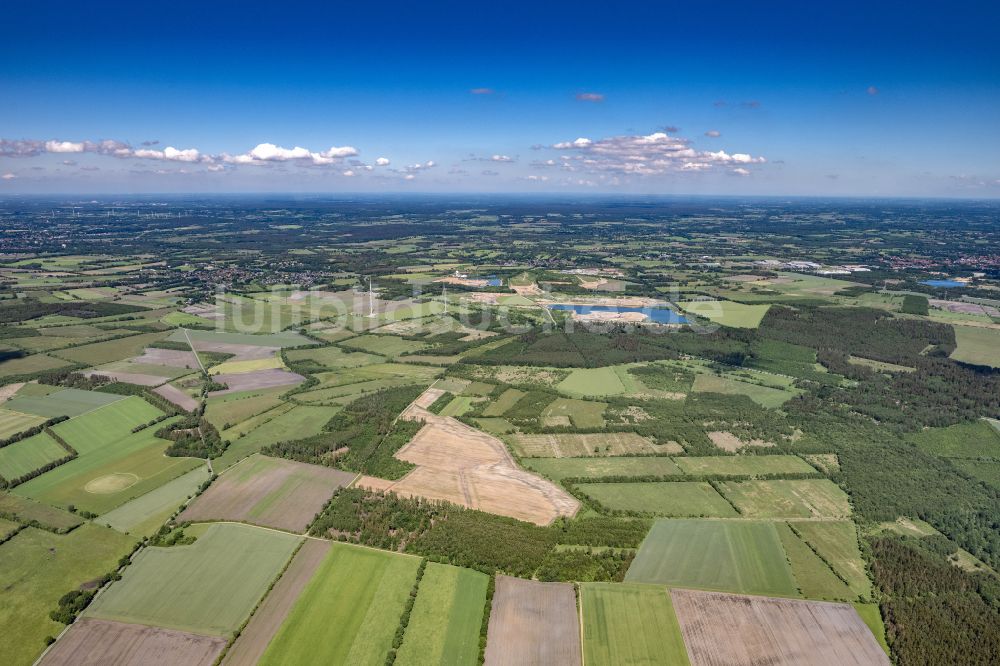 Luftaufnahme Lentföhrden - Ortsansicht in Lentföhrden im Bundesland Schleswig-Holstein, Deutschland