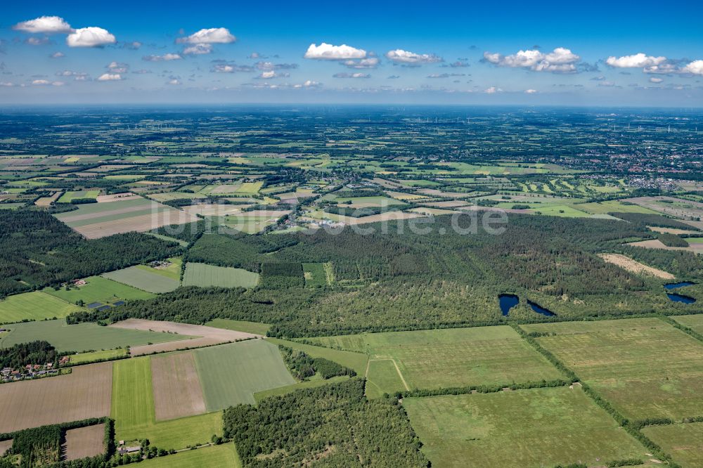 Luftaufnahme Lentföhrden - Ortsansicht in Lentföhrden im Bundesland Schleswig-Holstein, Deutschland