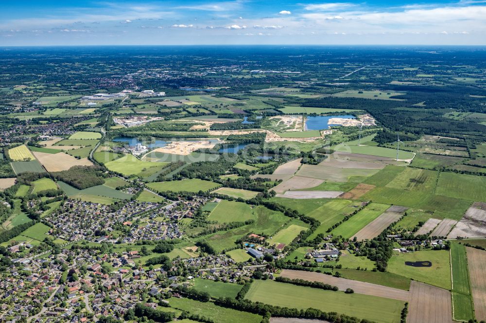 Luftbild Lentföhrden - Ortsansicht in Lentföhrden im Bundesland Schleswig-Holstein, Deutschland