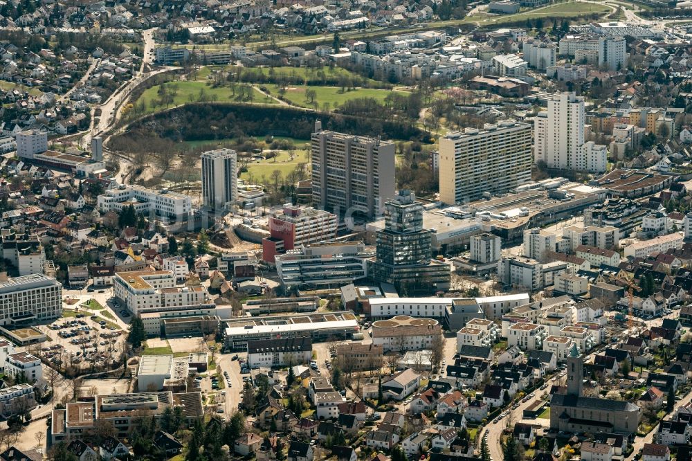 Luftaufnahme Leonberg - Ortsansicht in Leonberg Eltingen im Bundesland Baden-Württemberg, Deutschland