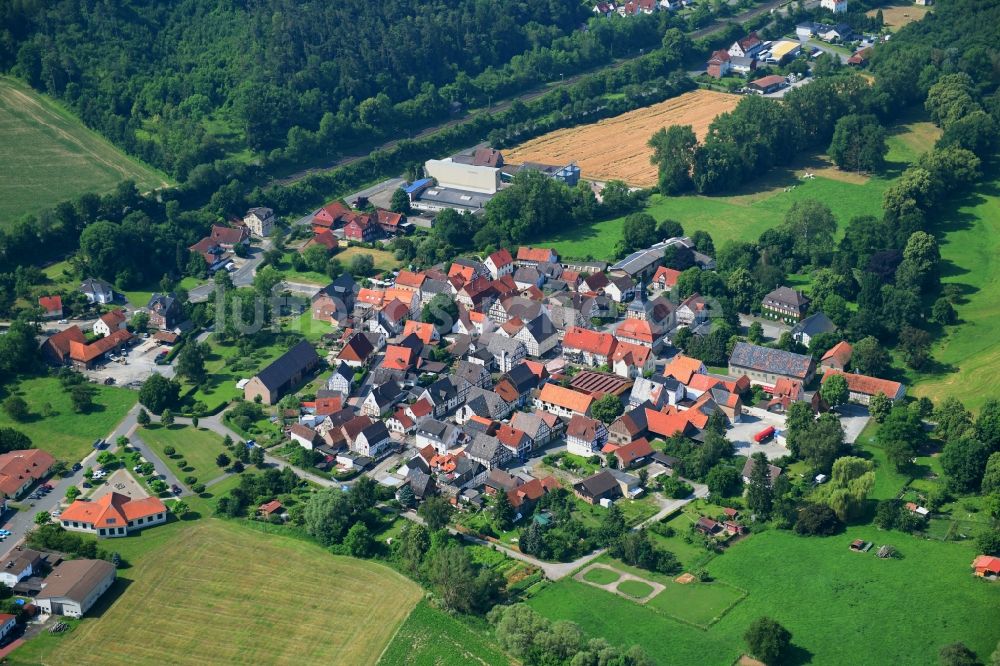 Luftbild Liebenau - Ortsansicht in Liebenau im Bundesland Hessen, Deutschland