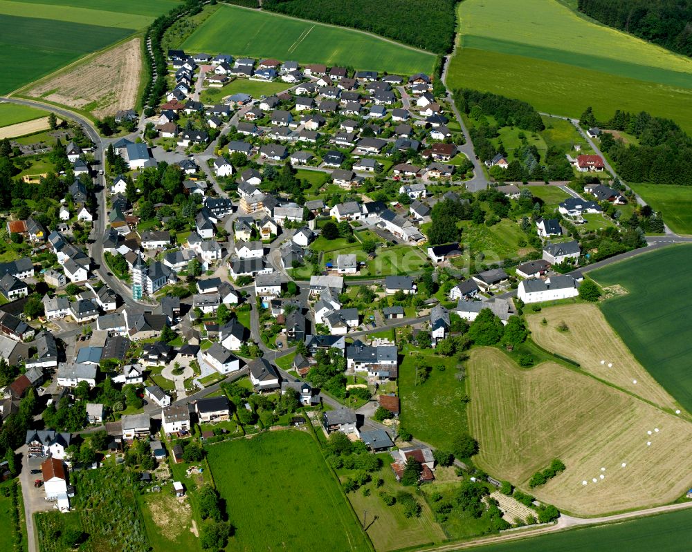 Luftaufnahme Liebshausen - Ortsansicht in Liebshausen im Bundesland Rheinland-Pfalz, Deutschland