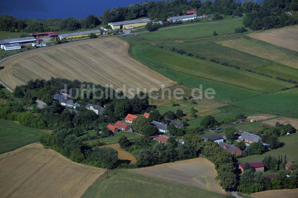 Luftbild Liepen - Ortsansicht in Liepen im Bundesland Mecklenburg-Vorpommern