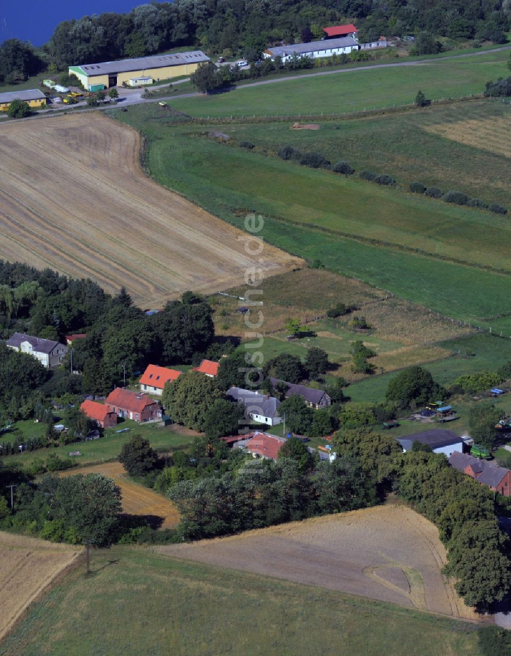 Luftaufnahme Liepen - Ortsansicht in Liepen im Bundesland Mecklenburg-Vorpommern