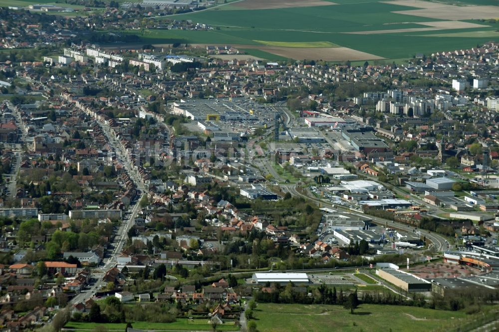 Lievin von oben - Ortsansicht in Lievin in Nord-Pas-de-Calais Picardie, Frankreich