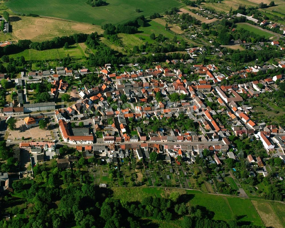 Luftbild Loburg - Ortsansicht in Loburg im Bundesland Sachsen-Anhalt, Deutschland