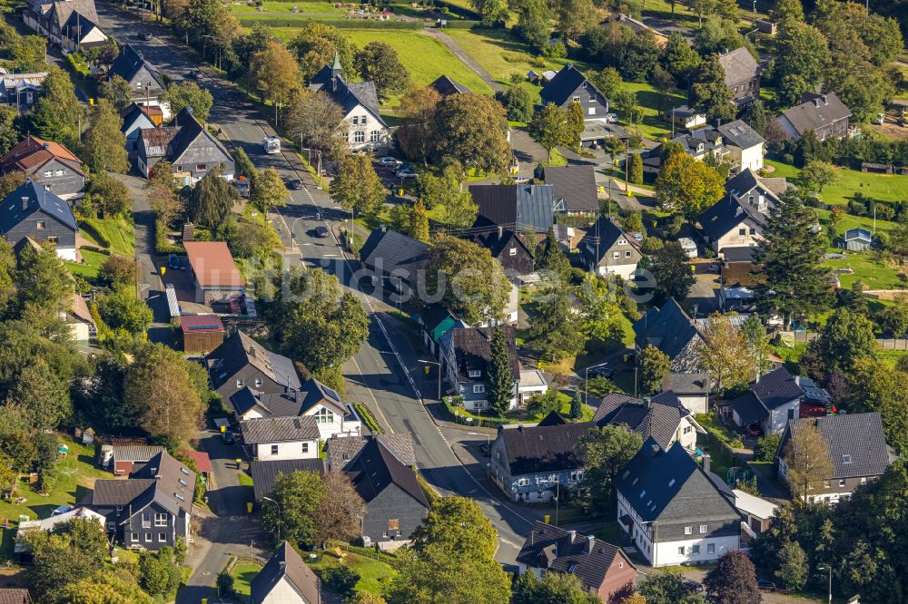 Luftbild Lützel - Ortsansicht in Lützel im Bundesland Nordrhein-Westfalen, Deutschland