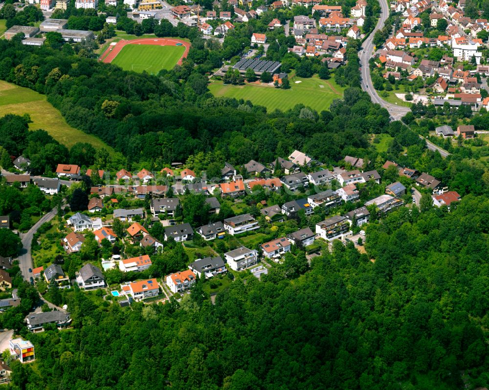 Luftbild Lustnau - Ortsansicht in Lustnau im Bundesland Baden-Württemberg, Deutschland