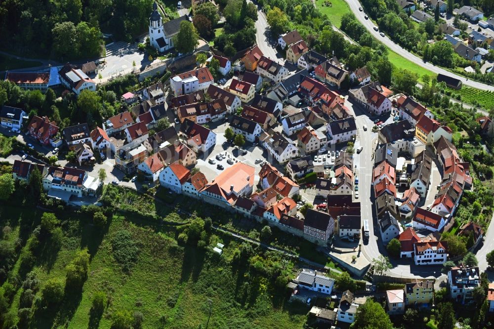 Luftbild Löwenstein - Ortsansicht in Löwenstein im Bundesland Baden-Württemberg, Deutschland