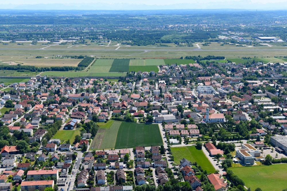 Maisach von oben - Ortsansicht in Maisach im Bundesland Bayern, Deutschland