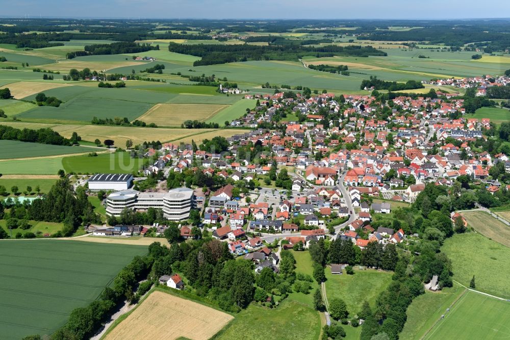 Luftbild Markt Indersdorf - Ortsansicht in Markt Indersdorf im Bundesland Bayern, Deutschland