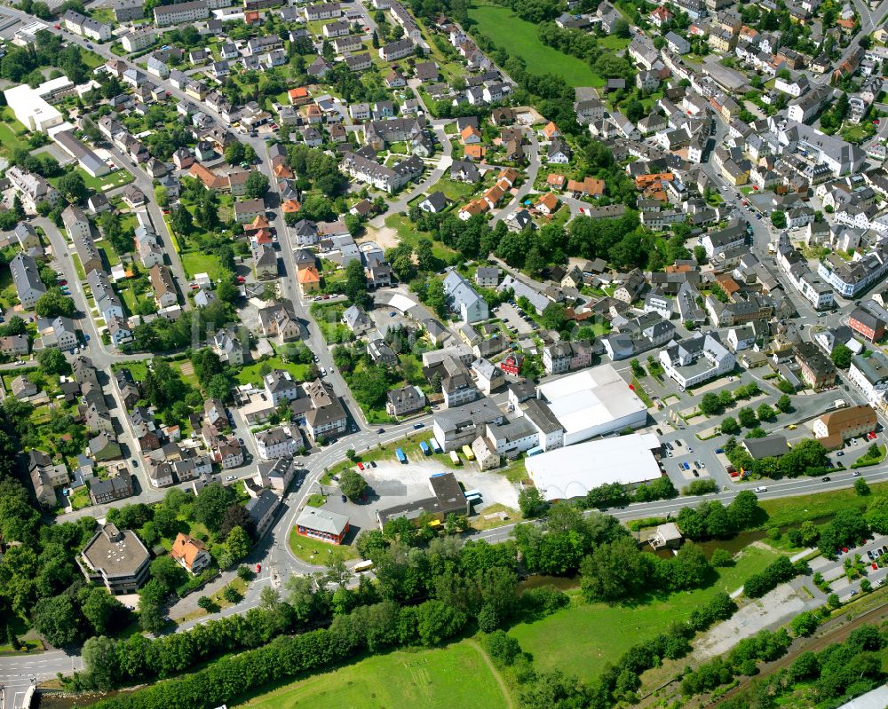 Marxgrün von oben - Ortsansicht in Marxgrün im Bundesland Bayern, Deutschland