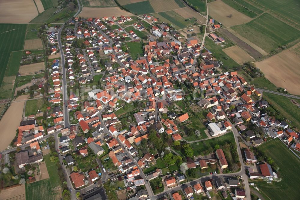 Luftbild Mauchenheim - Ortsansicht von Mauchenheim im Bundesland Rheinland-Pfalz