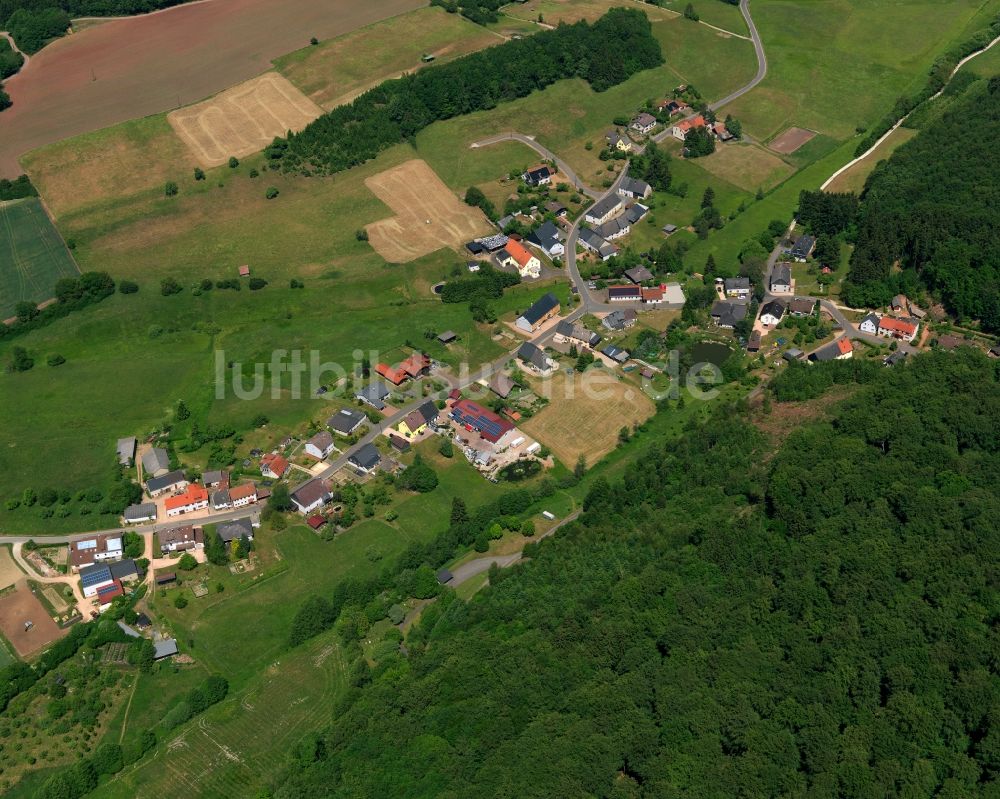 Luftbild Meckenbach - Ortsansicht von Meckenbach im Bundesland Rheinland-Pfalz