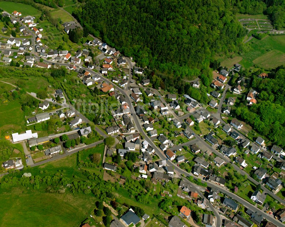 Medenbach von oben - Ortsansicht in Medenbach im Bundesland Hessen, Deutschland