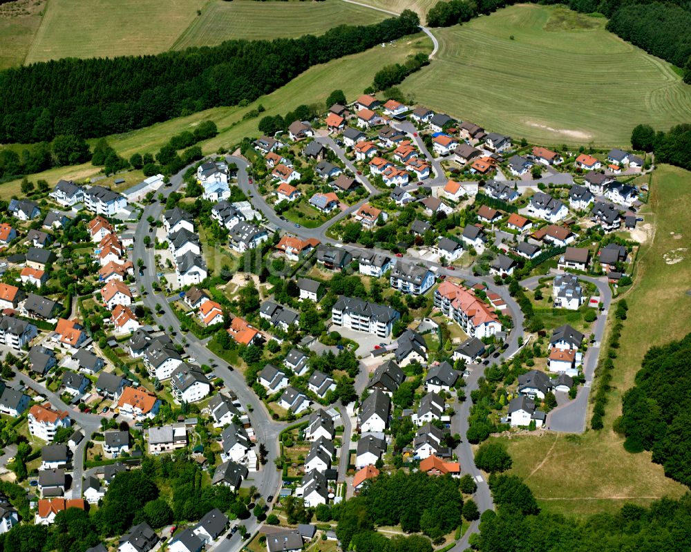 Meinerzhagen aus der Vogelperspektive: Ortsansicht in Meinerzhagen im Bundesland Nordrhein-Westfalen, Deutschland