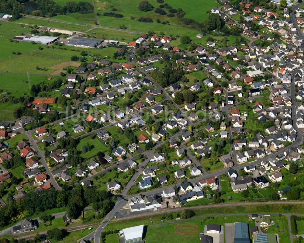 Meudt aus der Vogelperspektive: Ortsansicht von Meudt im Bundesland Rheinland-Pfalz