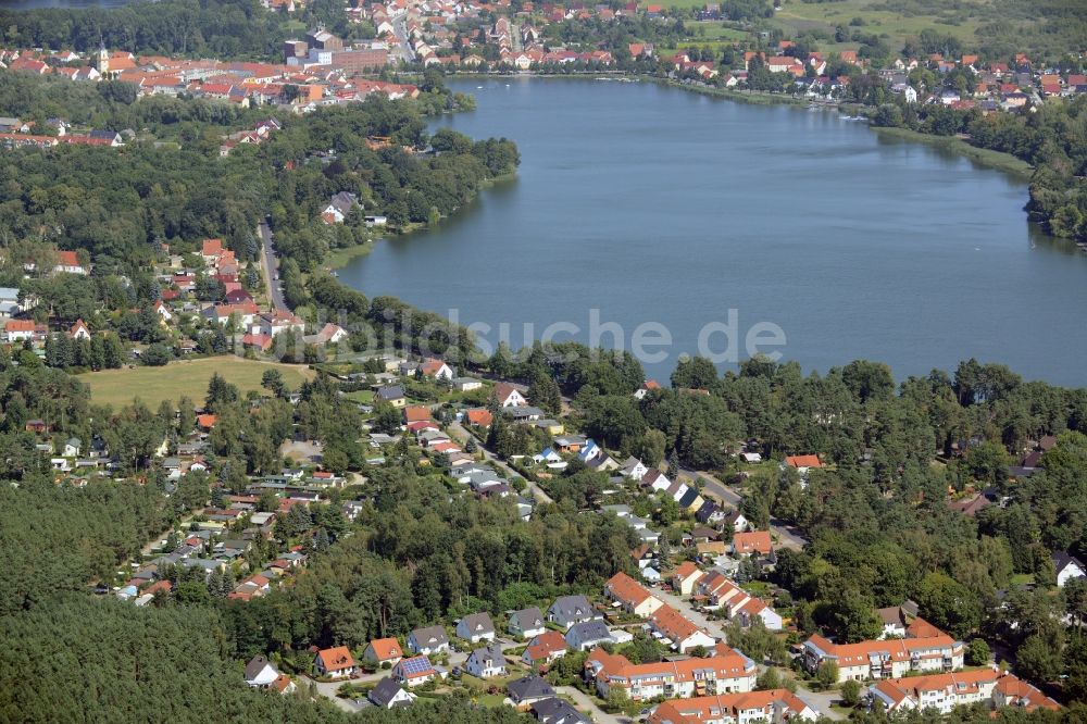 Luftbild Müllrose - Ortsansicht von Müllrose im Bundesland Brandenburg