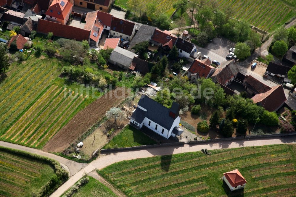 Mölsheim aus der Vogelperspektive: Ortsansicht vom Mölsheim im Bundesland Rheinland-Pfalz