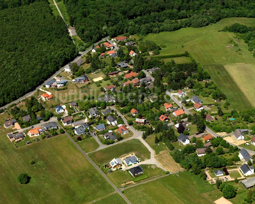 Luftaufnahme Münchwald - Ortsansicht von Münchwald im Bundesland Rheinland-Pfalz