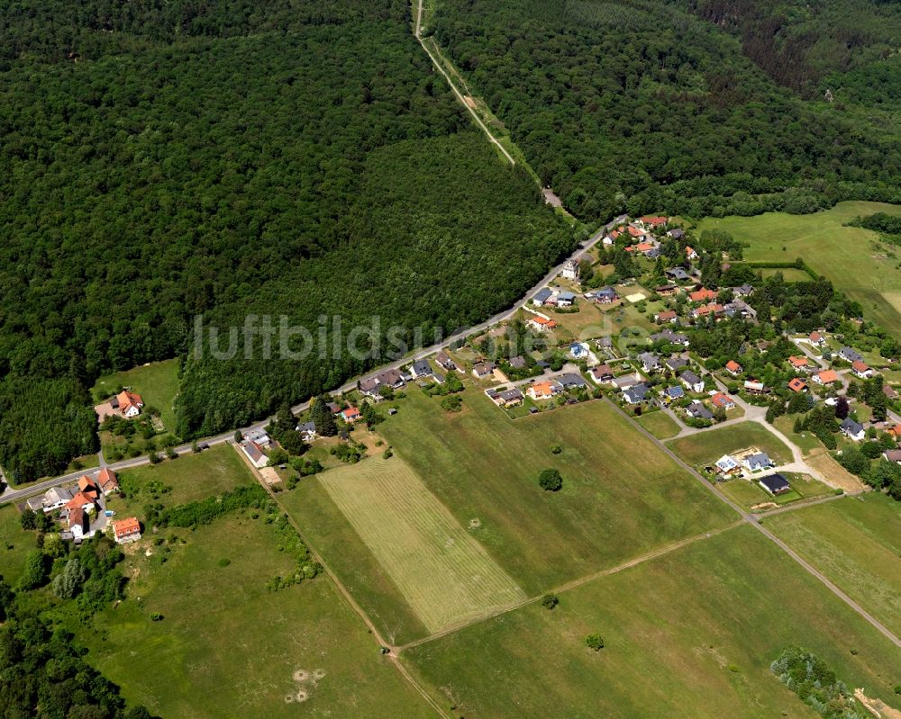 Münchwald von oben - Ortsansicht von Münchwald im Bundesland Rheinland-Pfalz