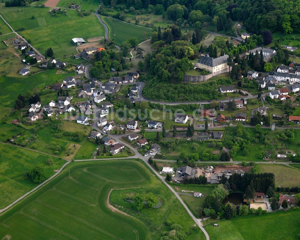 Luftaufnahme Molsberg - Ortsansicht von Molsberg im Bundesland Rheinland-Pfalz