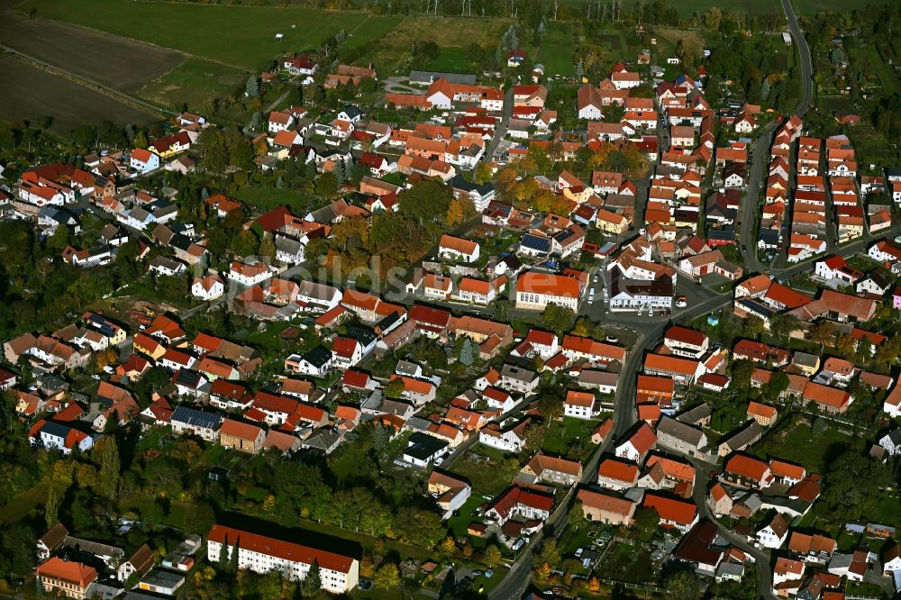 Luftaufnahme Molschleben - Ortsansicht in Molschleben im Bundesland Thüringen, Deutschland